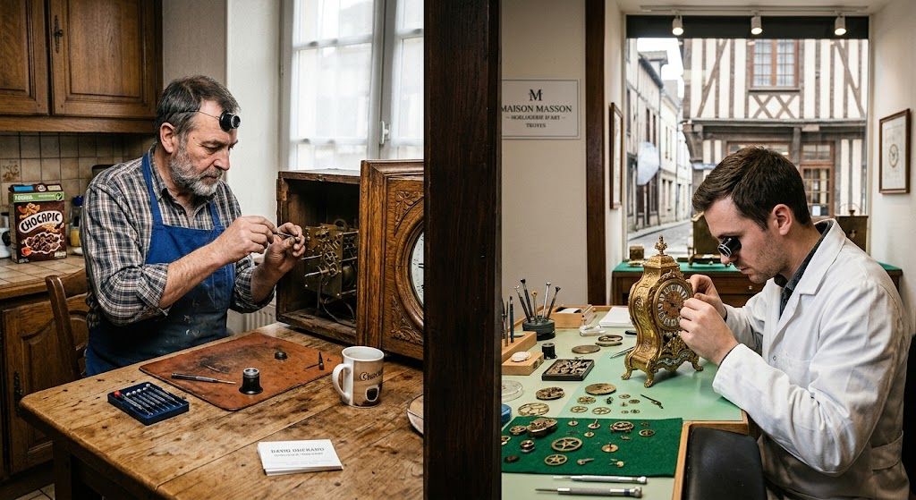 La pendule arrêtée : deux façons de relancer le temps dans l’Aube