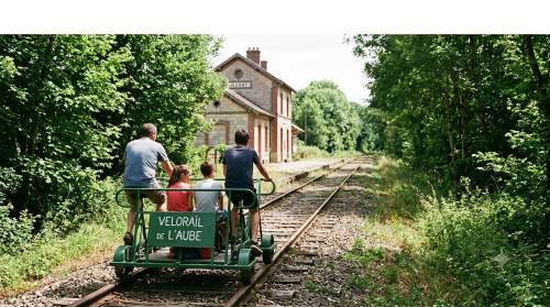 À Jeugny, le train ne siffle plus, il se pédale