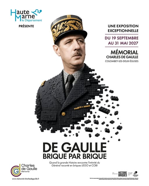 De Gaulle en LEGO® : Quand la petite brique de plastique bouscule les manuels d&rsquo;Histoire